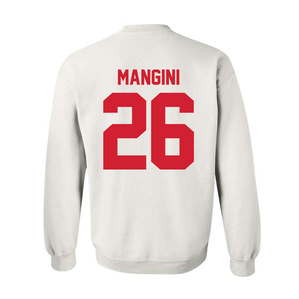 Nebraska - NCAA Football : Roman Mangini - Classic Shersey Crewneck Sweatshirt-1