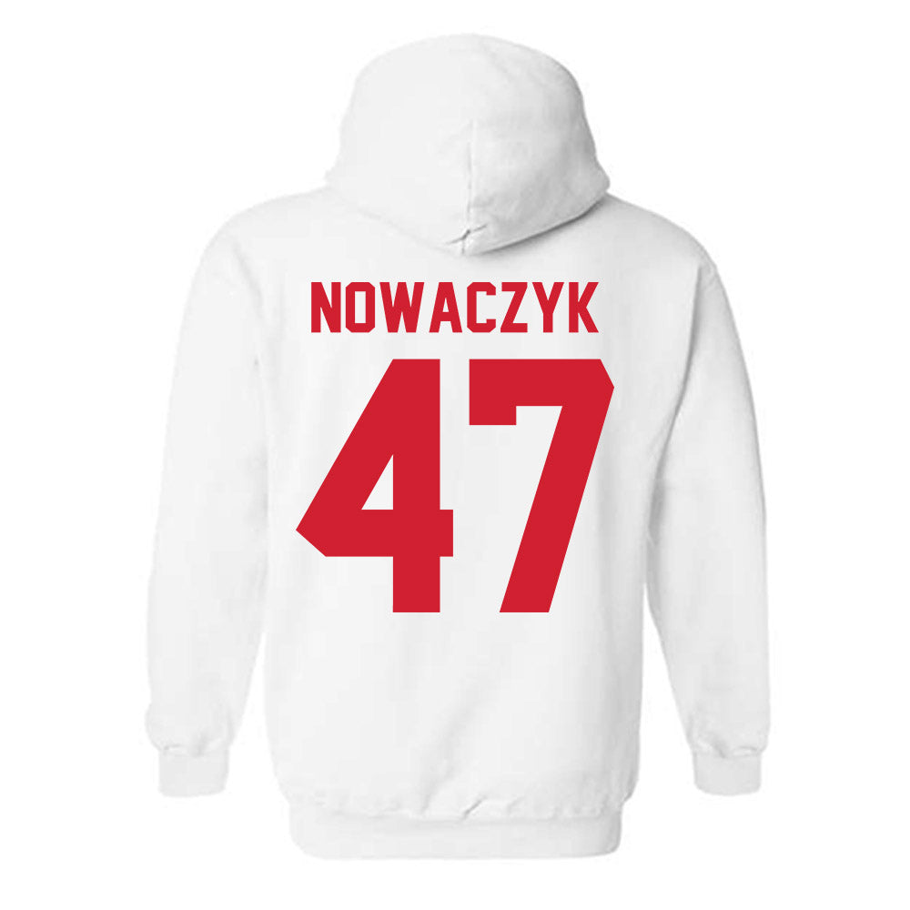 Nebraska - NCAA Baseball : Colin Nowaczyk - Classic Shersey Hooded Sweatshirt-1