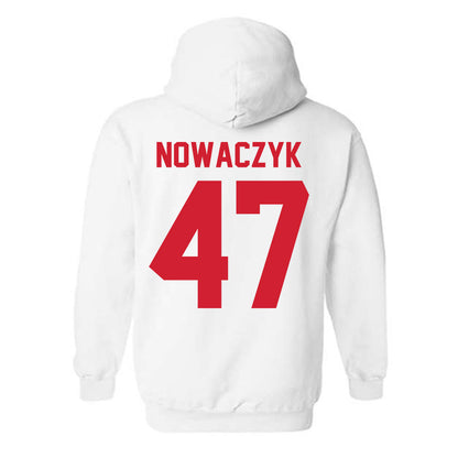 Nebraska - NCAA Baseball : Colin Nowaczyk - Classic Shersey Hooded Sweatshirt-1