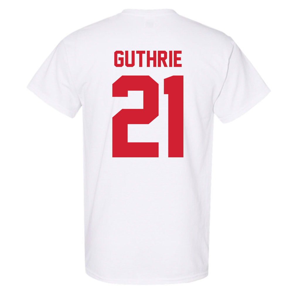 Nebraska - NCAA Football : Rex Guthrie - Classic Shersey T-Shirt-1