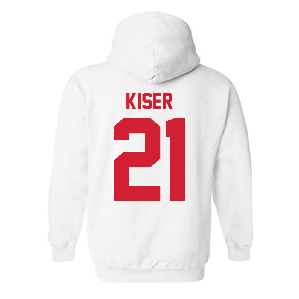 Nebraska - NCAA Women's Soccer : Izzie Kiser - Classic Shersey Hooded Sweatshirt-1