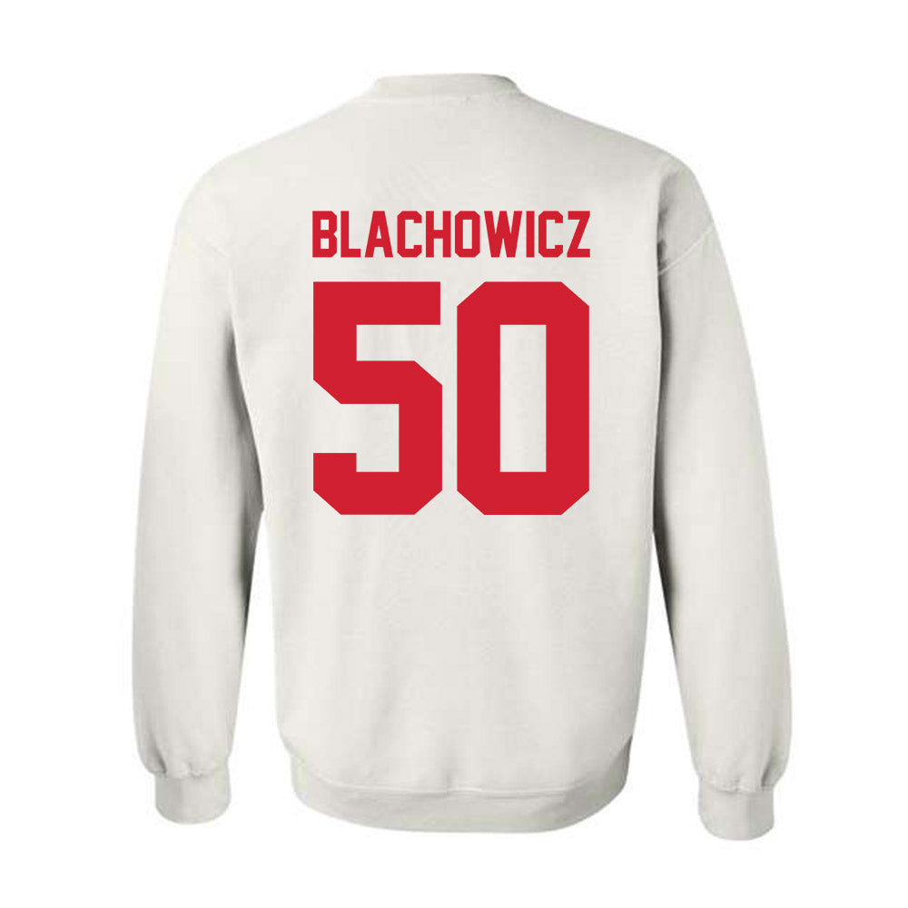 Nebraska - NCAA Baseball : Gavin Blachowicz - Classic Shersey Crewneck Sweatshirt-1