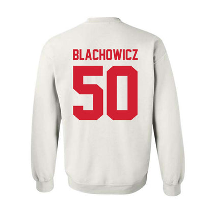 Nebraska - NCAA Baseball : Gavin Blachowicz - Classic Shersey Crewneck Sweatshirt-1