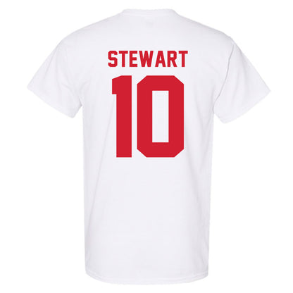 Nebraska - NCAA Women's Basketball : Madeline Stewart - Classic Shersey T-Shirt-2