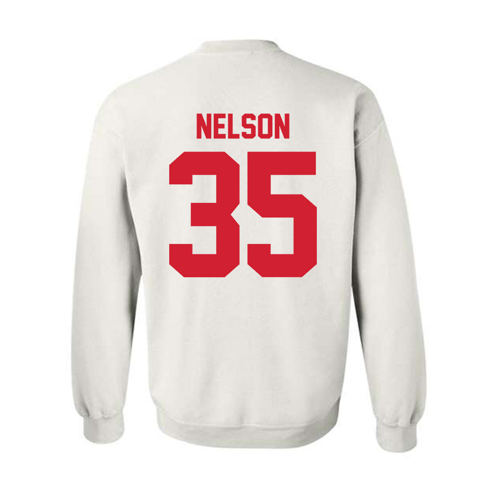 Nebraska - NCAA Football : Mekhi Nelson - Classic Shersey Crewneck Sweatshirt-2