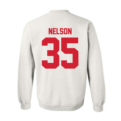 Nebraska - NCAA Football : Mekhi Nelson - Classic Shersey Crewneck Sweatshirt-2