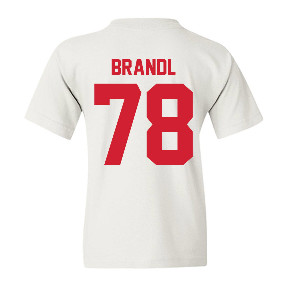 Nebraska - NCAA Football : Jacob Brandl - Classic Shersey Youth T-Shirt-1
