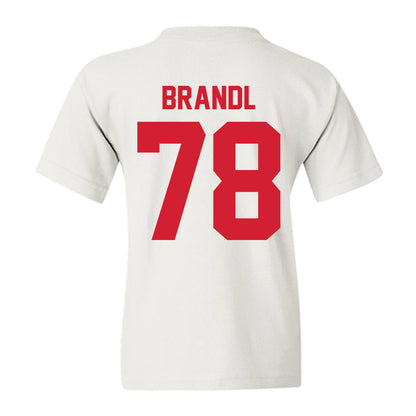 Nebraska - NCAA Football : Jacob Brandl - Classic Shersey Youth T-Shirt-1