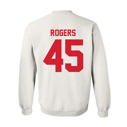 Nebraska - NCAA Football : Dylan Rogers - Classic Shersey Crewneck Sweatshirt-2