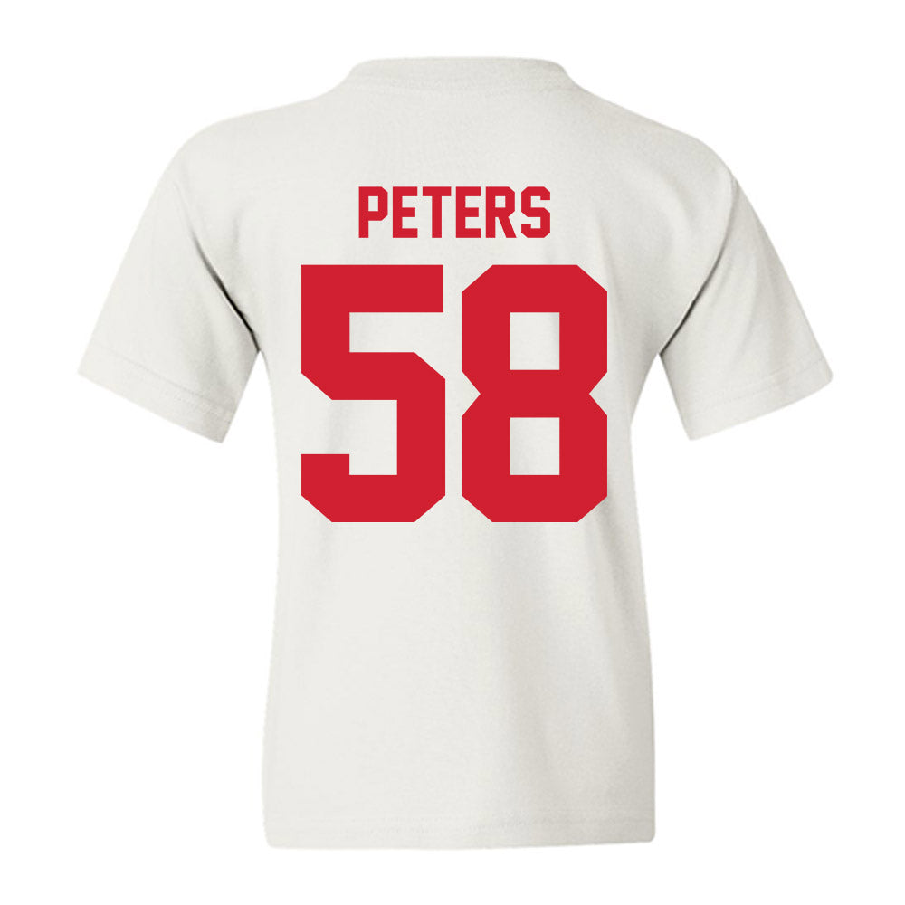 Nebraska - NCAA Football : Jake Peters - Classic Shersey Youth T-Shirt-1