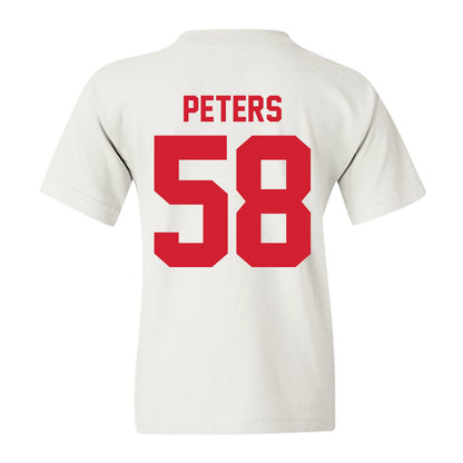 Nebraska - NCAA Football : Jake Peters - Classic Shersey Youth T-Shirt-1