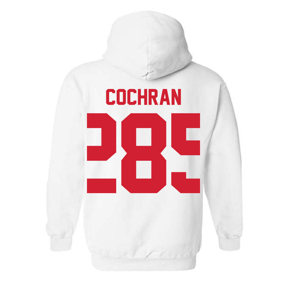 Nebraska - NCAA Wrestling : Lucas Cochran - Classic Shersey Hooded Sweatshirt-2