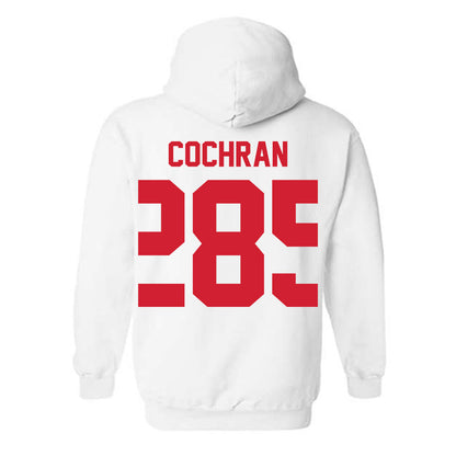 Nebraska - NCAA Wrestling : Lucas Cochran - Classic Shersey Hooded Sweatshirt-2