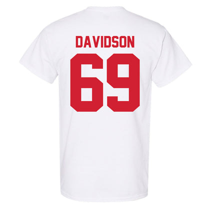 Nebraska - NCAA Football : Landen Davidson - Classic Shersey T-Shirt-1