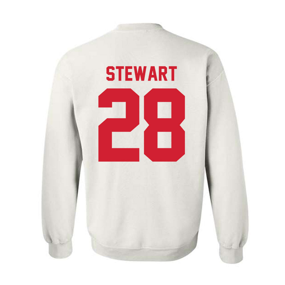 Nebraska - NCAA Baseball : Braxton Stewart - Classic Shersey Crewneck Sweatshirt-1