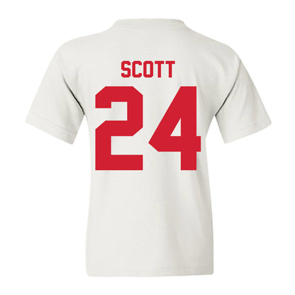 Nebraska - NCAA Football : Nalin Scott - Classic Shersey Youth T-Shirt-2
