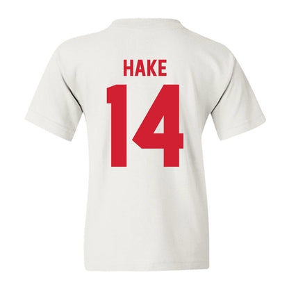 Nebraska - NCAA Women's Basketball : Callin Hake - Classic Shersey Youth T-Shirt-1