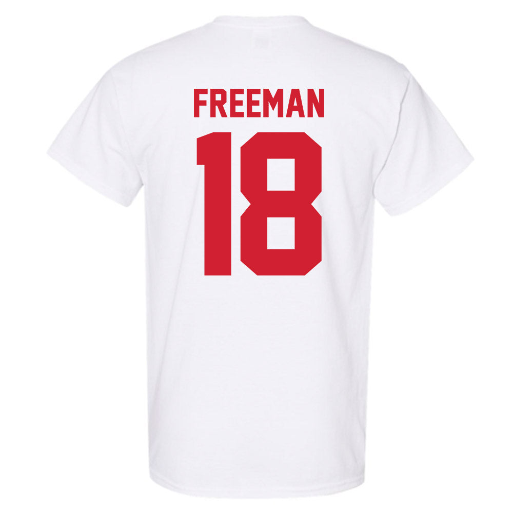 Nebraska - NCAA Baseball : Preston Freeman Freeman - Classic Shersey T-Shirt-1