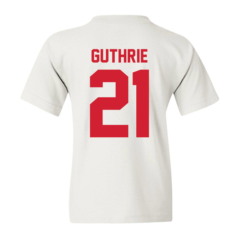 Nebraska - NCAA Football : Rex Guthrie - Classic Shersey Youth T-Shirt-1