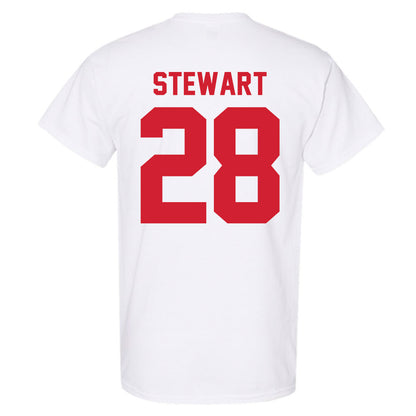 Nebraska - NCAA Baseball : Braxton Stewart - Classic Shersey T-Shirt-1