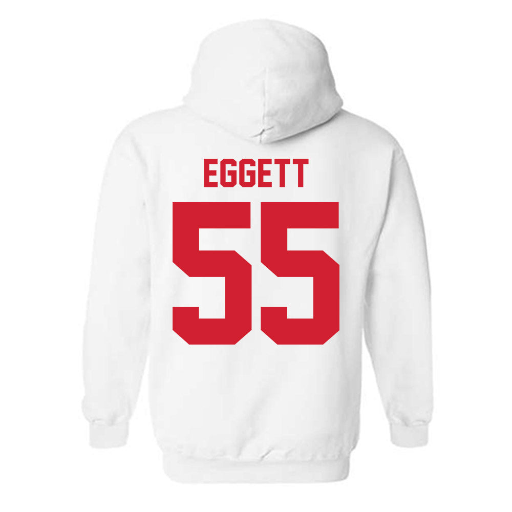 Nebraska - NCAA Women's Soccer : Kate Eggett - Classic Shersey Hooded Sweatshirt-1