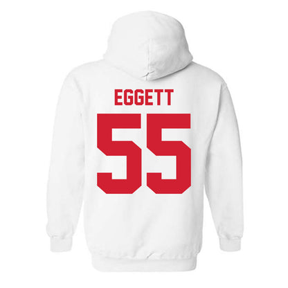 Nebraska - NCAA Women's Soccer : Kate Eggett - Classic Shersey Hooded Sweatshirt-1