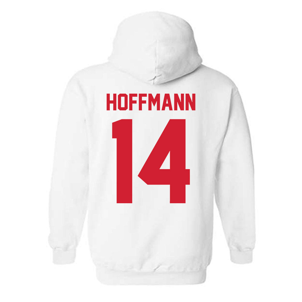 Nebraska - NCAA Softball : Kacie Hoffmann - Classic Shersey Hooded Sweatshirt-1