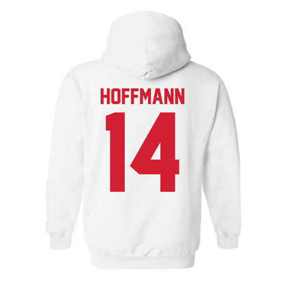 Nebraska - NCAA Softball : Kacie Hoffmann - Classic Shersey Hooded Sweatshirt-1