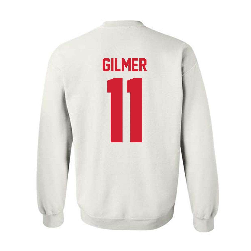 Nebraska - NCAA Football : Kwazi Gilmer - Classic Shersey Crewneck Sweatshirt-1