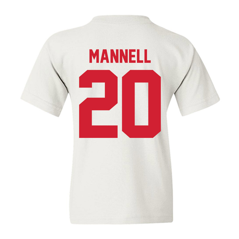 Nebraska - NCAA Baseball : Kevin Mannell - Classic Shersey Youth T-Shirt-1