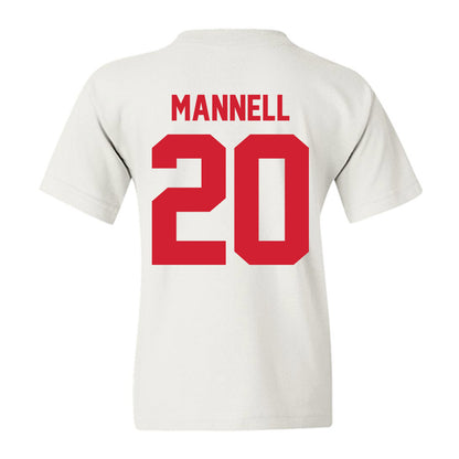 Nebraska - NCAA Baseball : Kevin Mannell - Classic Shersey Youth T-Shirt-1