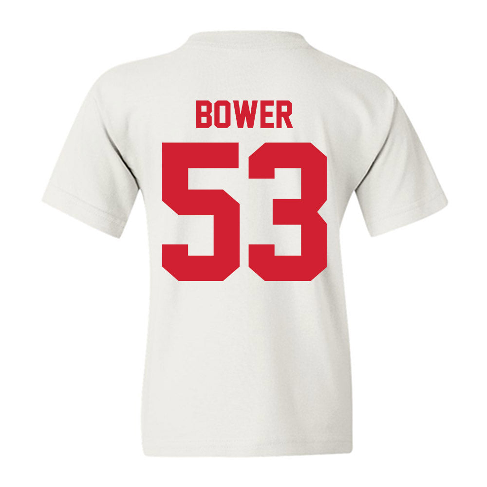 Nebraska - NCAA Football : Jacob Bower - Classic Shersey Youth T-Shirt-1