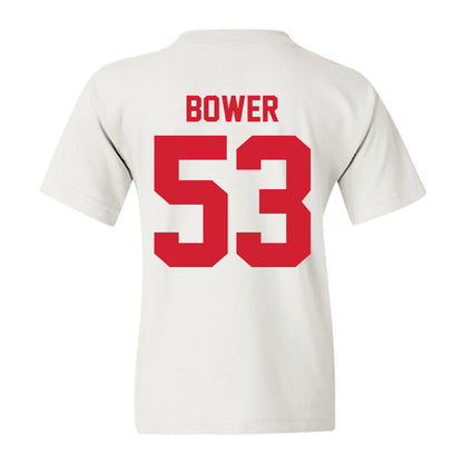 Nebraska - NCAA Football : Jacob Bower - Classic Shersey Youth T-Shirt-1