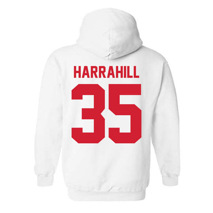 Nebraska - NCAA Baseball : Ryan Harrahill - Classic Shersey Hooded Sweatshirt-1