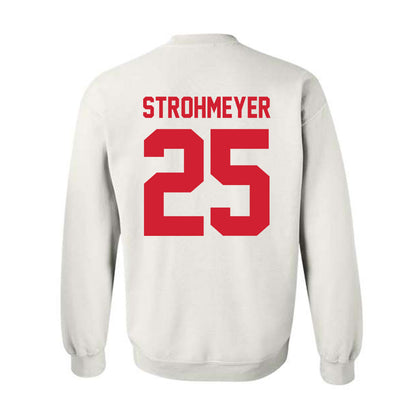 Nebraska - NCAA Baseball : Reed Strohmeyer - Classic Shersey Crewneck Sweatshirt-1