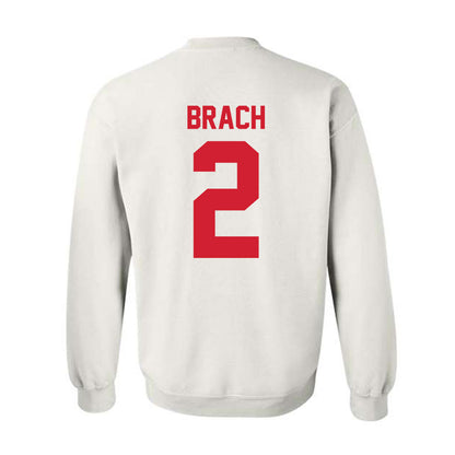 Nebraska - NCAA Women's Soccer : Mila Brach - Classic Shersey Crewneck Sweatshirt-1