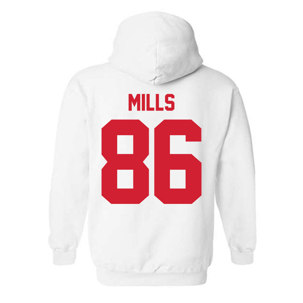 Nebraska - NCAA Football : Cortez Mills - Classic Shersey Hooded Sweatshirt-2