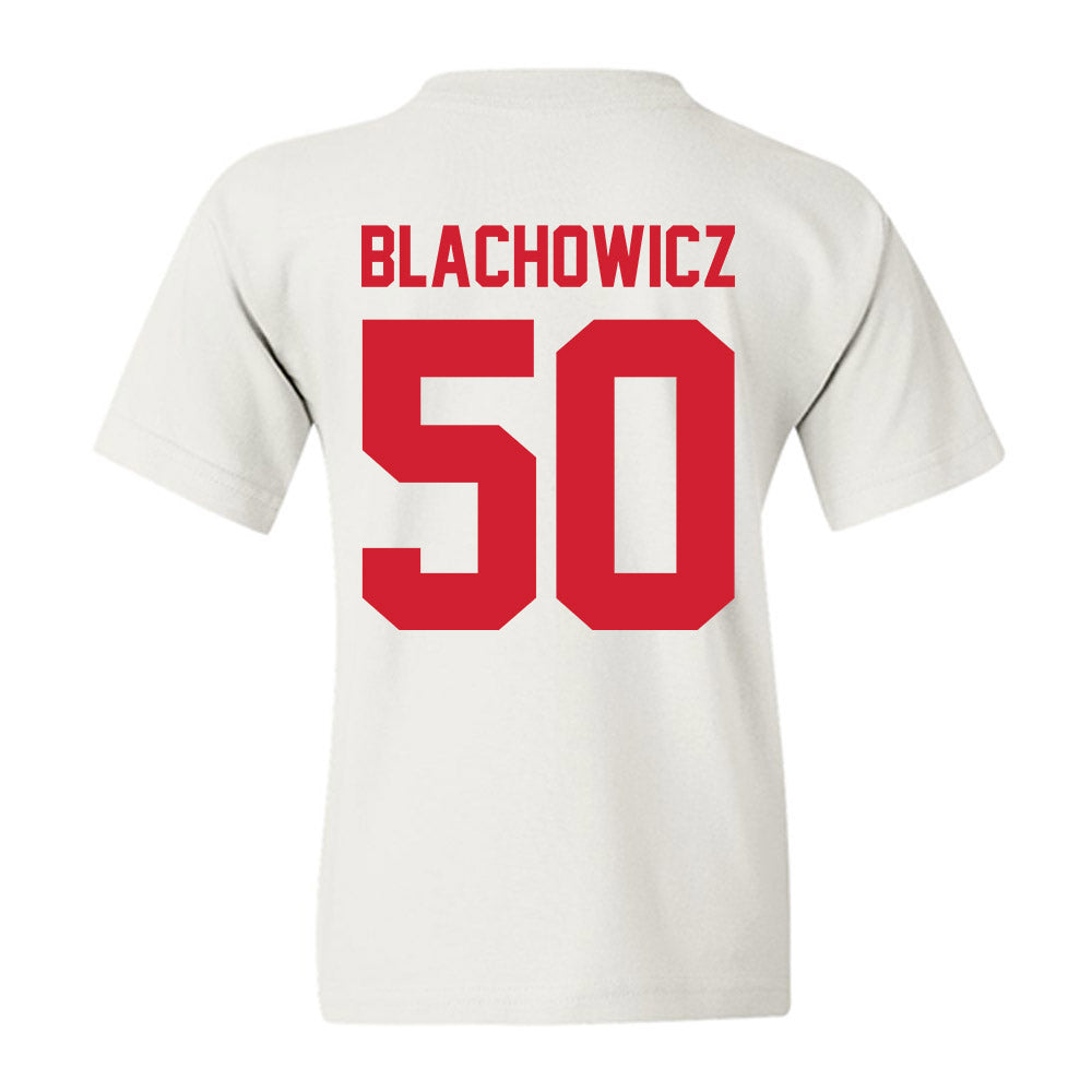 Nebraska - NCAA Baseball : Gavin Blachowicz - Classic Shersey Youth T-Shirt-1