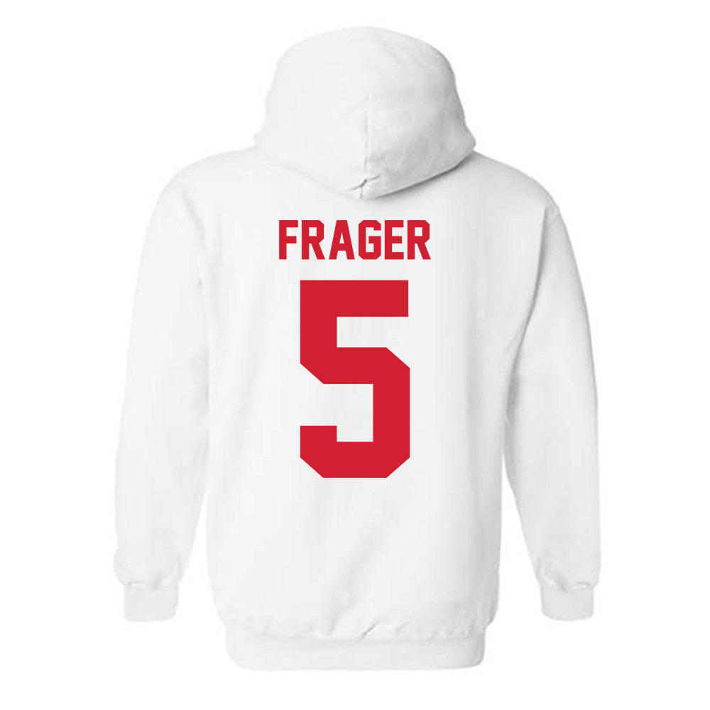 Nebraska - NCAA Men's Basketball : Braden Frager - Classic Shersey Hooded Sweatshirt-2