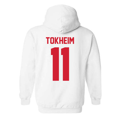 Nebraska - NCAA Softball : Talia Tokheim - Classic Shersey Hooded Sweatshirt-1
