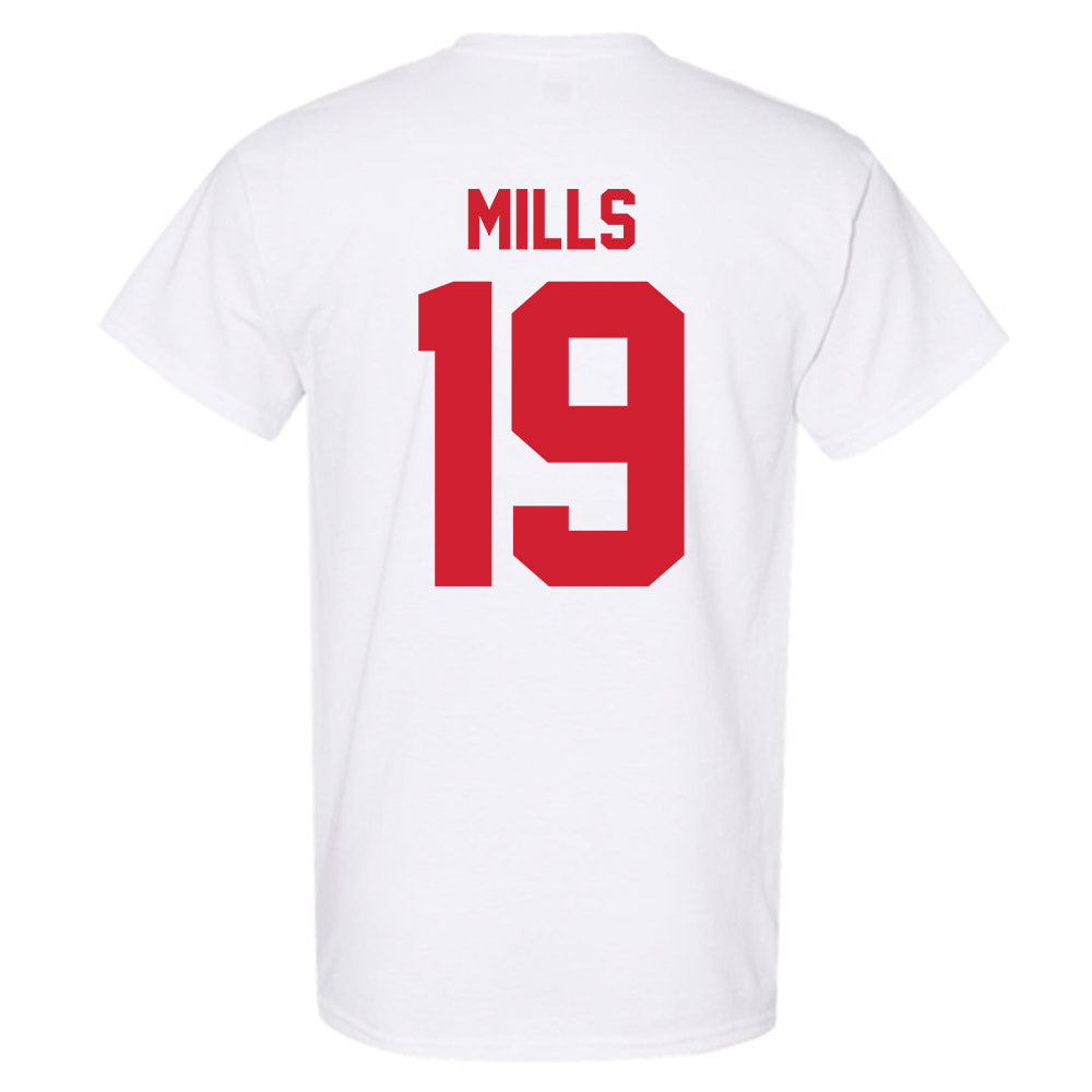 Nebraska - NCAA Football : Cortez Mills - Classic Shersey T-Shirt-2