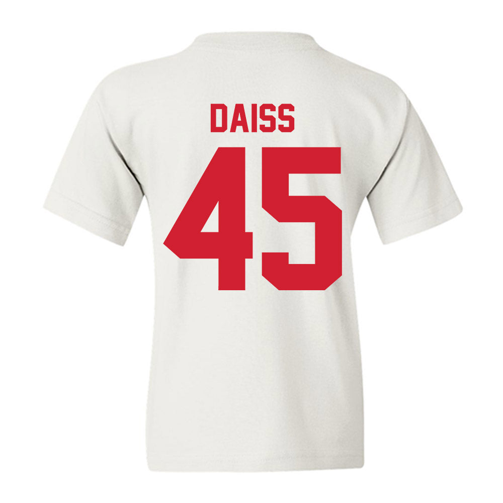 Nebraska - NCAA Baseball : Casey Daiss - Classic Shersey Youth T-Shirt-1