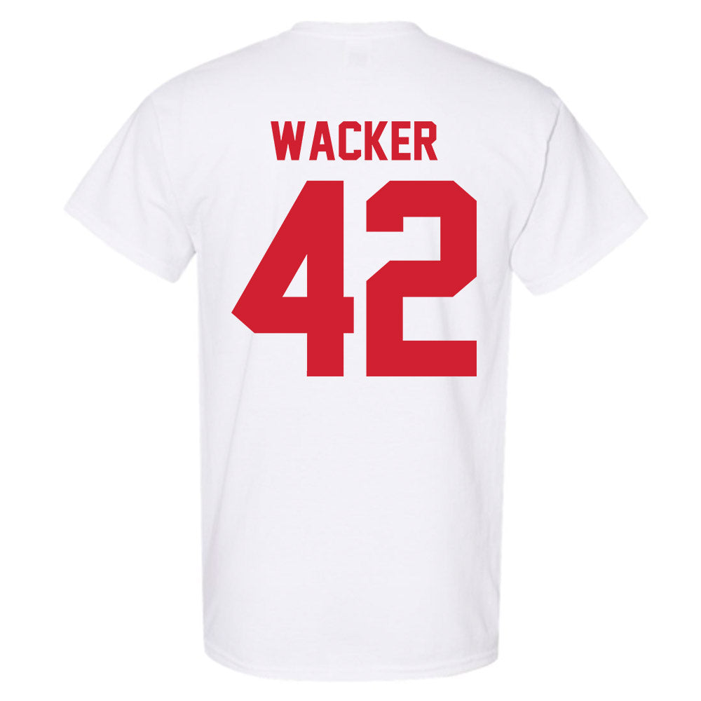 Nebraska - NCAA Football : Derek Wacker - Classic Shersey T-Shirt-1