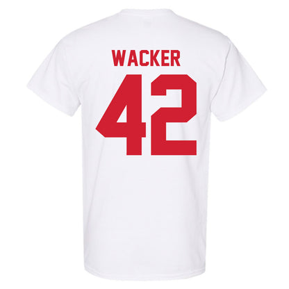 Nebraska - NCAA Football : Derek Wacker - Classic Shersey T-Shirt-1