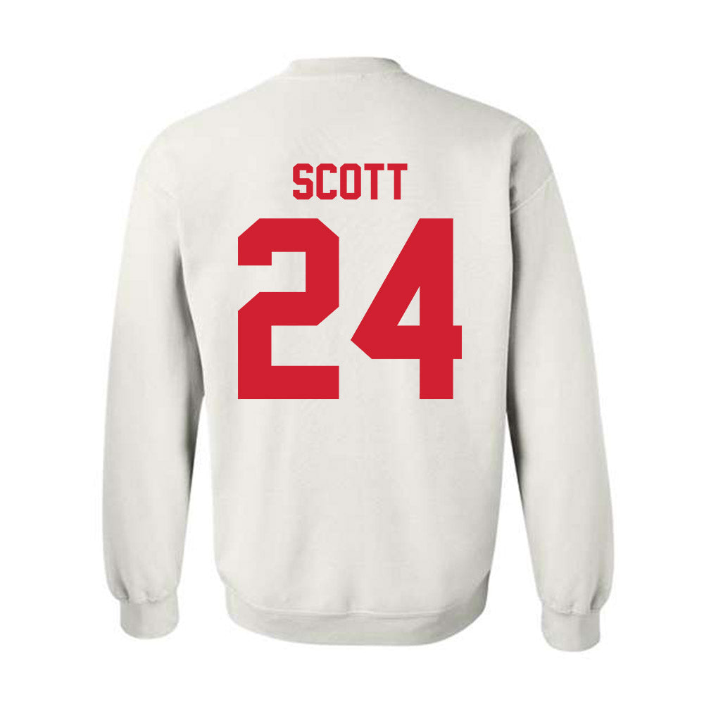 Nebraska - NCAA Football : Nalin Scott - Classic Shersey Crewneck Sweatshirt-2