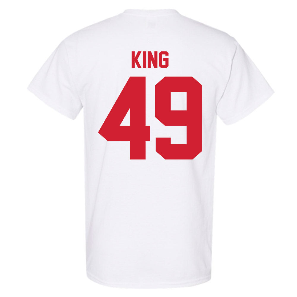 Nebraska - NCAA Football : Danny King - Classic Shersey T-Shirt-1