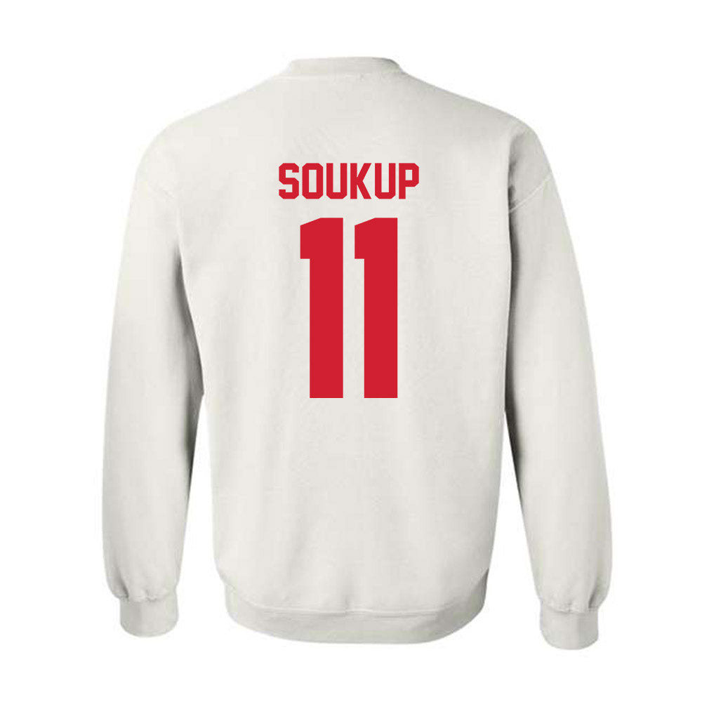 Nebraska - NCAA Football : Bode Soukup - Classic Shersey Crewneck Sweatshirt-1