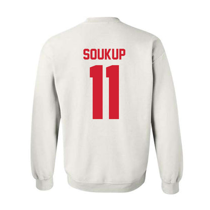 Nebraska - NCAA Football : Bode Soukup - Classic Shersey Crewneck Sweatshirt-1