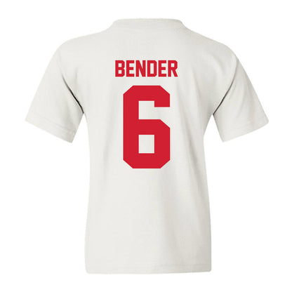 Nebraska - NCAA Baseball : Pryce Bender - Classic Shersey Youth T-Shirt-1