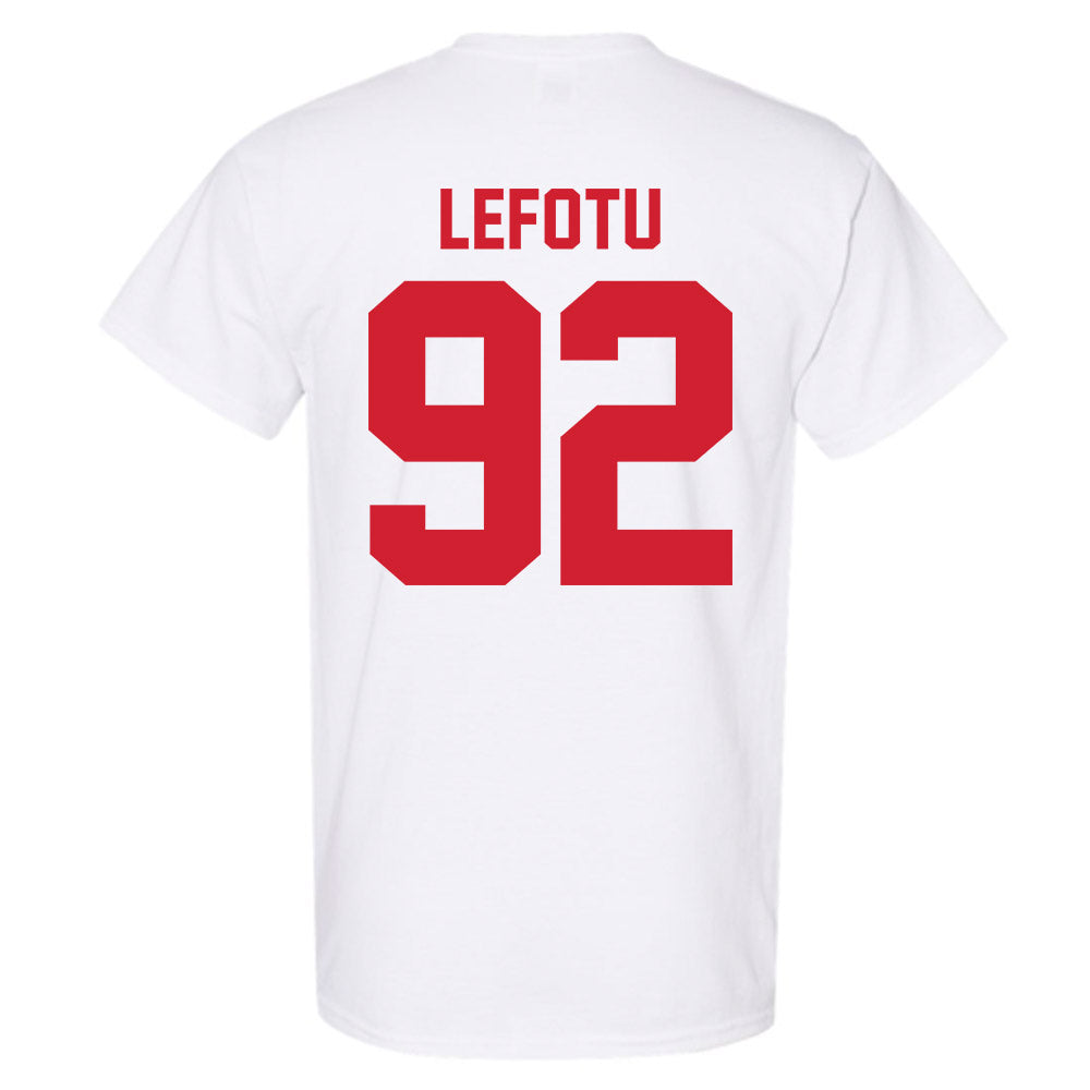 Nebraska - NCAA Football : Sua Lefotu - Classic Shersey T-Shirt-1